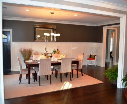 View of Dining Room from the Foyer